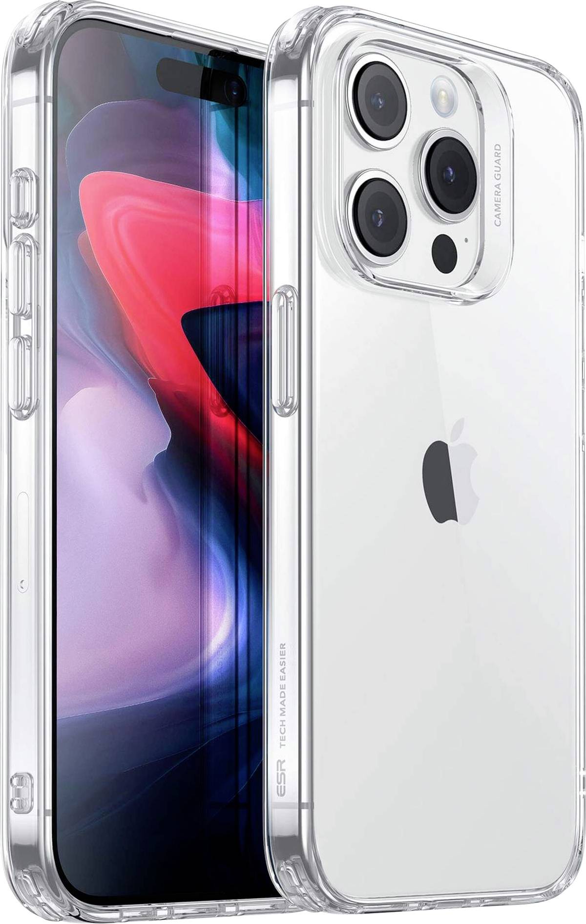 ESR Zero Case Backcover Apple iPhone 15 Pro Transparent Induktives Laden 1A6480102