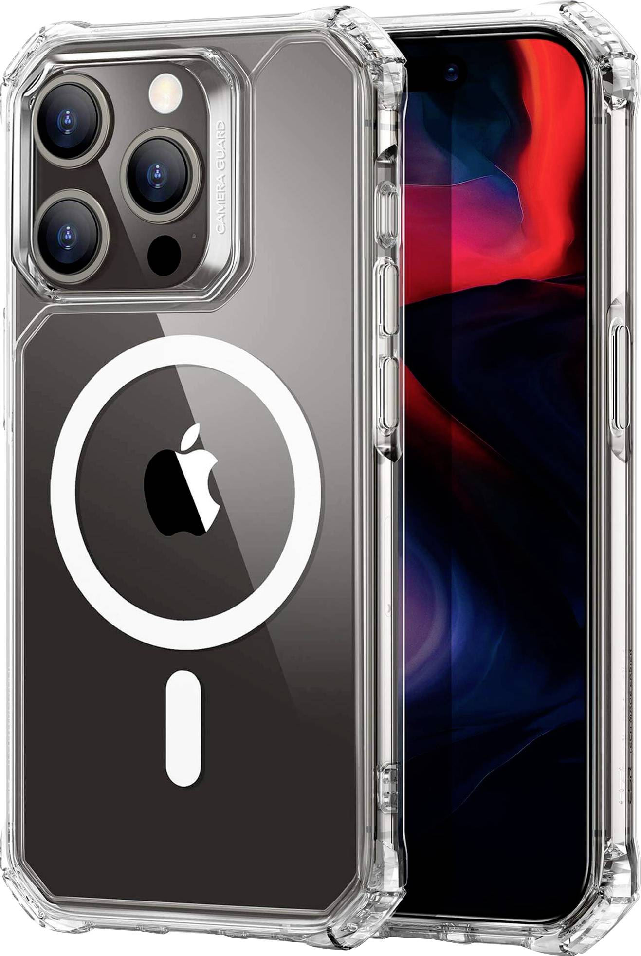 ESR Air Armor HaloLock Case Backcover Apple iPhone 15 Pro Transparent MagSafe kompatibel 1A6900102