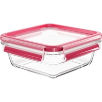 Emsa Clip & Close Frischhaltedose 0.8l Glas mit Deckel, wasserdicht, BPA-frei Transparent, Rot 600747 Emsa Clip & Close Frischhaltedose 0.8l Glas mit Deckel, wasserdicht, BPA-frei Transparent, Rot 600747