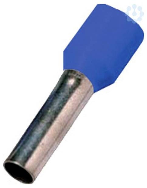 Intercable 180787 Aderendhülse 2.5mm² Teilisoliert Blau