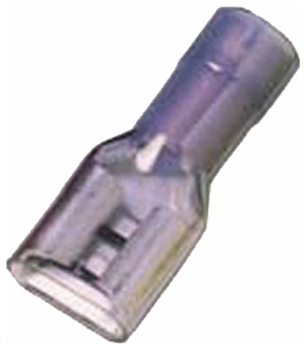 Intercable 180882 Flachsteckhülse Steckbreite: 4.80mm Steckdicke: 0.80mm Vollisoliert Blau