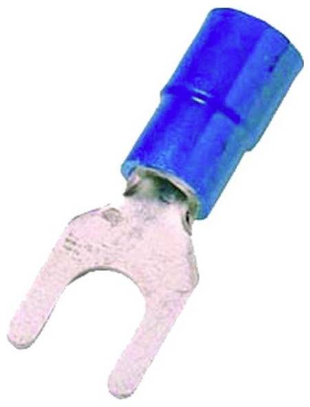 Intercable 181182 Gabelkabelschuh 1.50mm² 2.50mm² Teilisoliert Blau