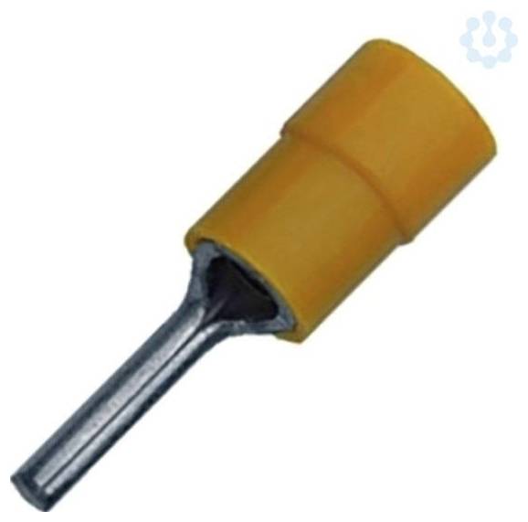 Intercable 18094iftkabelschuh 4mm² 6mm² Teilisoliert Gelb