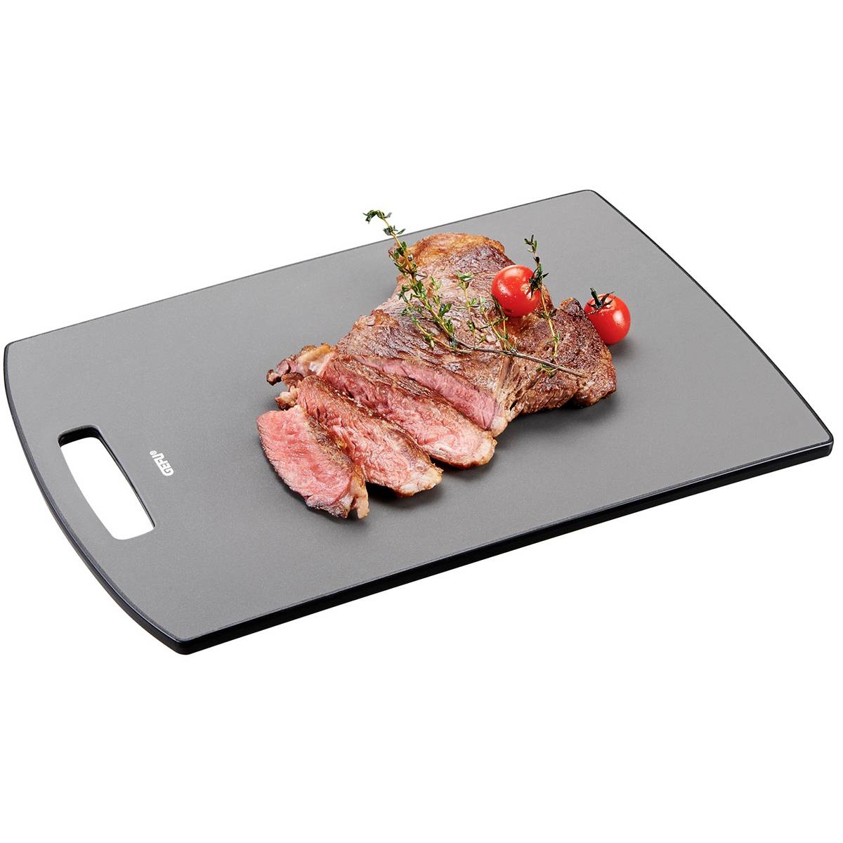 GEFU 13990 Küchen-Schneidebrett Levoro, grau