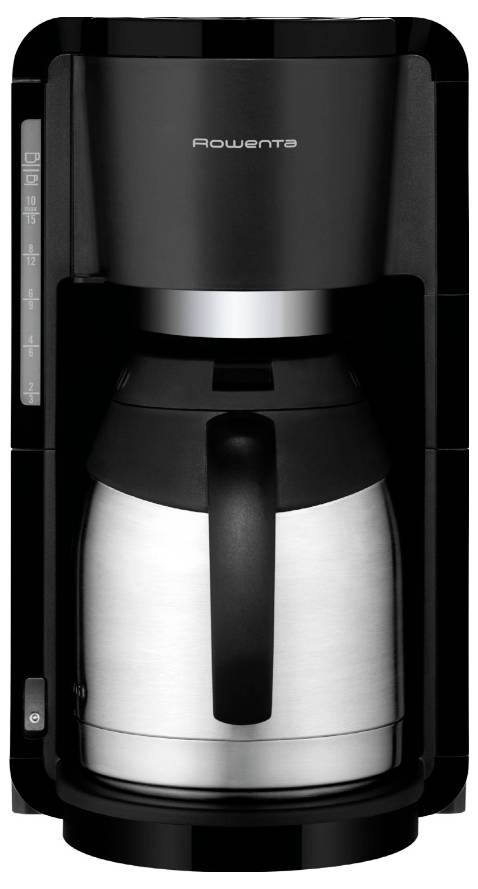 Rowenta CT 3818 Milano Kaffeemaschine Schwarz Fassungsvermögen Tassen=10 Isolierkanne
