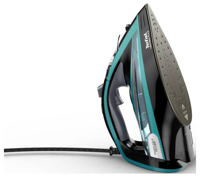 Tefal FV 9844 Ultimate Pure Dampfbügeleisen Schwarz, Grün 3200W