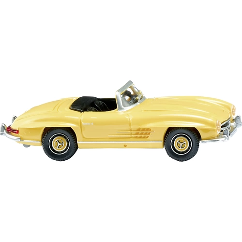 Wiking 083409 H0 PKW Modell Mercedes Benz 300 SL Roadster - gelb Wiking 083409 H0 PKW Modell Mercedes Benz 300 SL Roadster - gelb