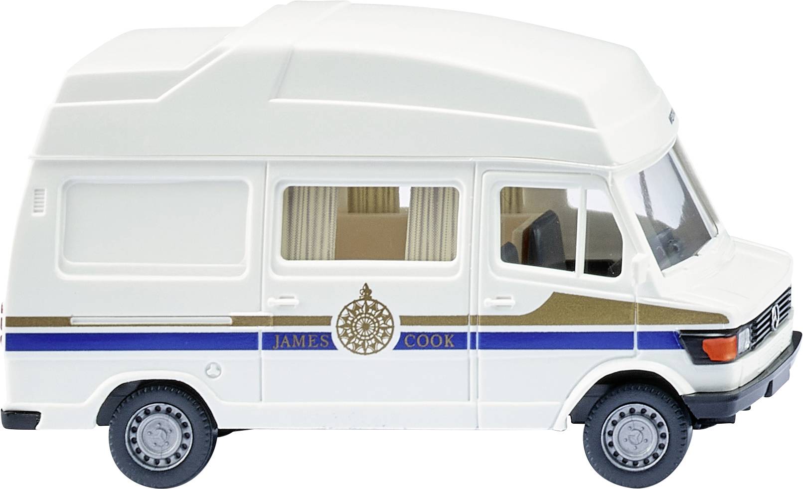 Wiking 026702 H0 PKW Modell Mercedes Benz Wohnmobil 207 D "James Cook"