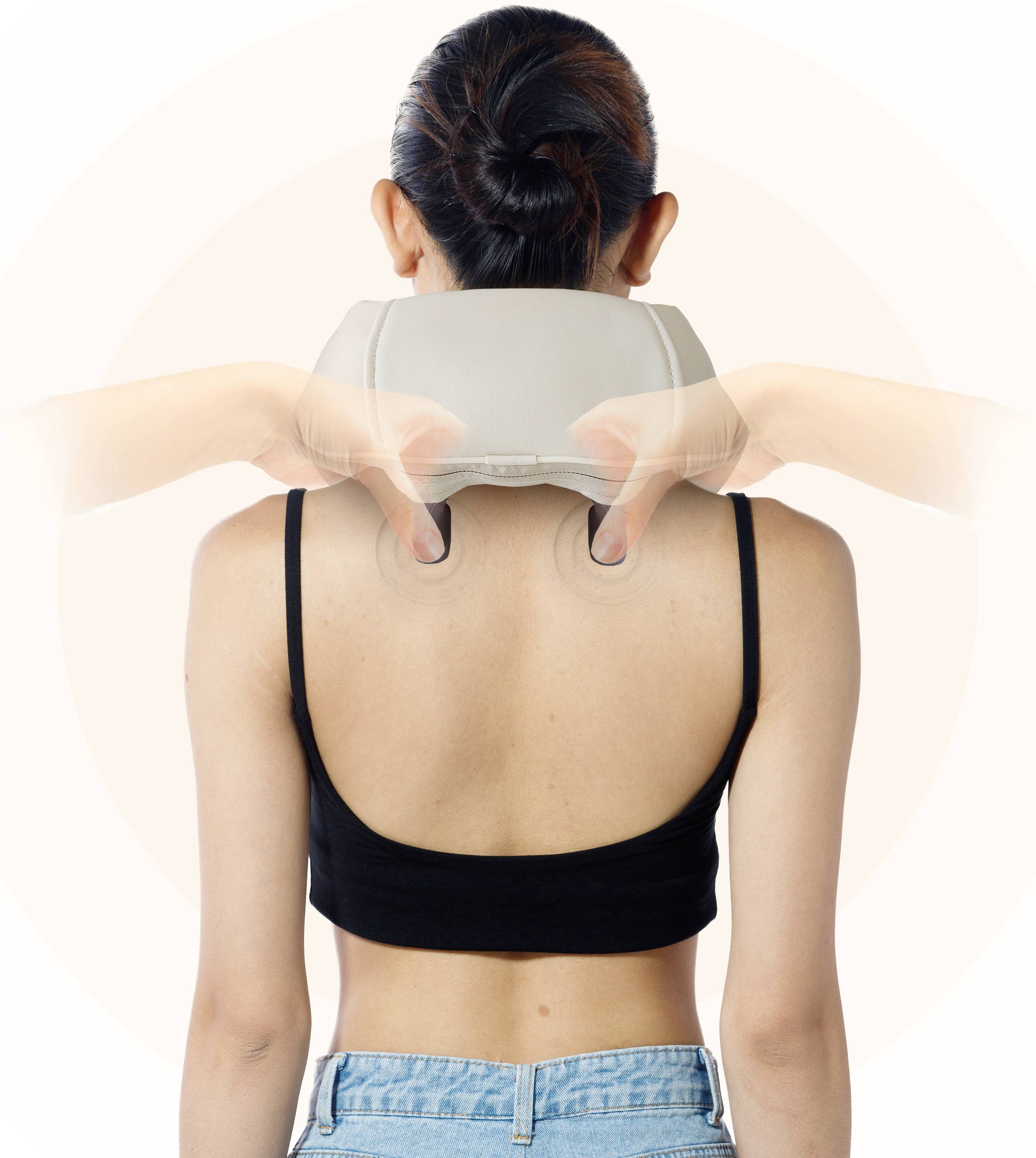 Lifenaxx LX-046 Nackenmassagegerät 10W Beige