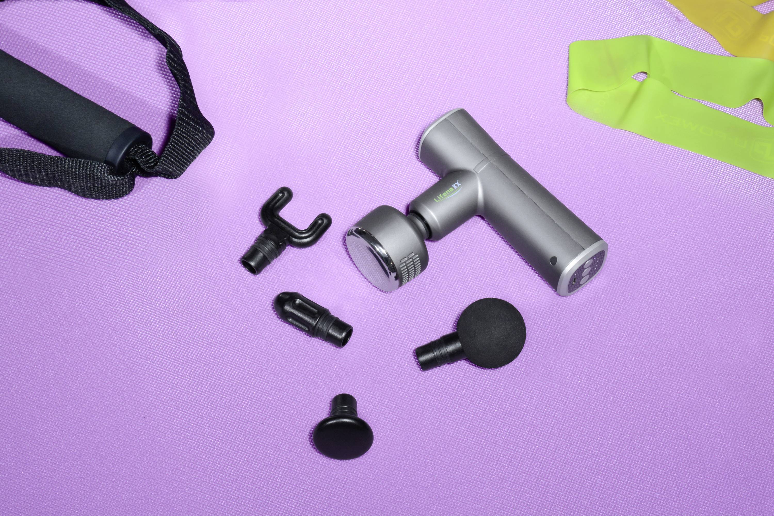 Lifenaxx LX-041 Massagegerät Schwarz, Silber (matt)