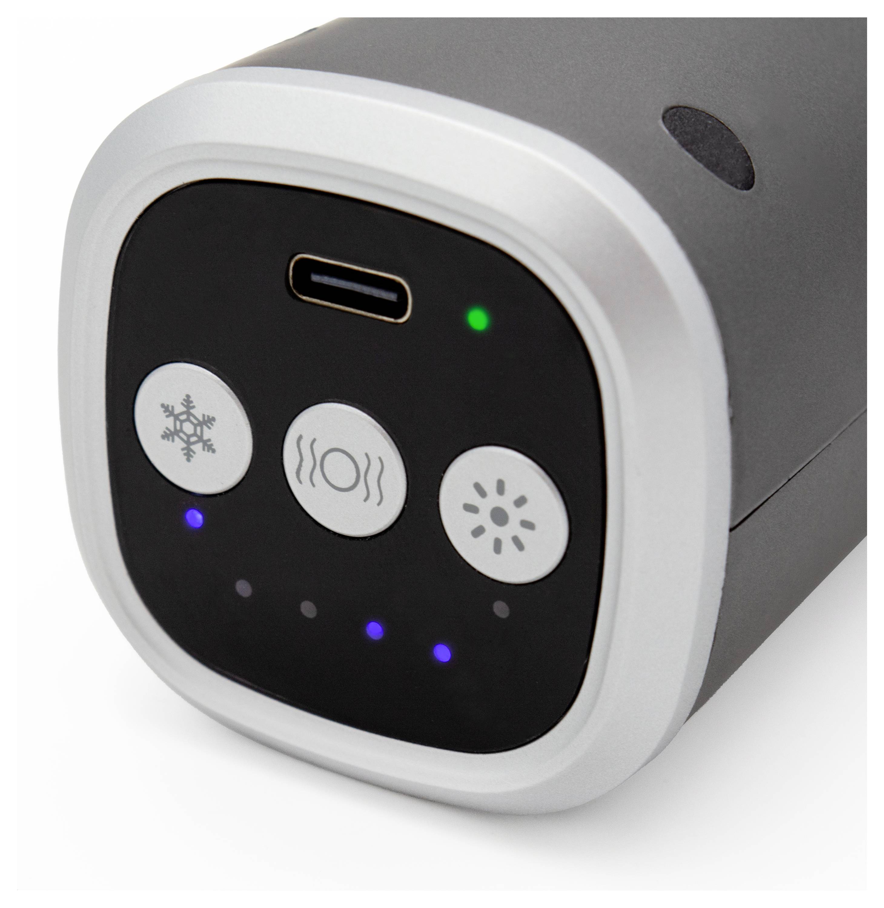 Lifenaxx LX-041 Massagegerät Schwarz, Silber (matt)