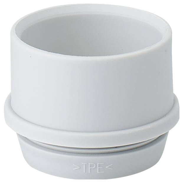 Hensel EDR 25 Rohreinsteckstutzen Plattenstärke (max.) 3mm Lichtgrau