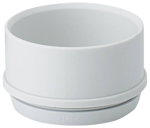 Hensel EDR 40 Rohreinsteckstutzen Plattenstärke (max.) 3mm Lichtgrau