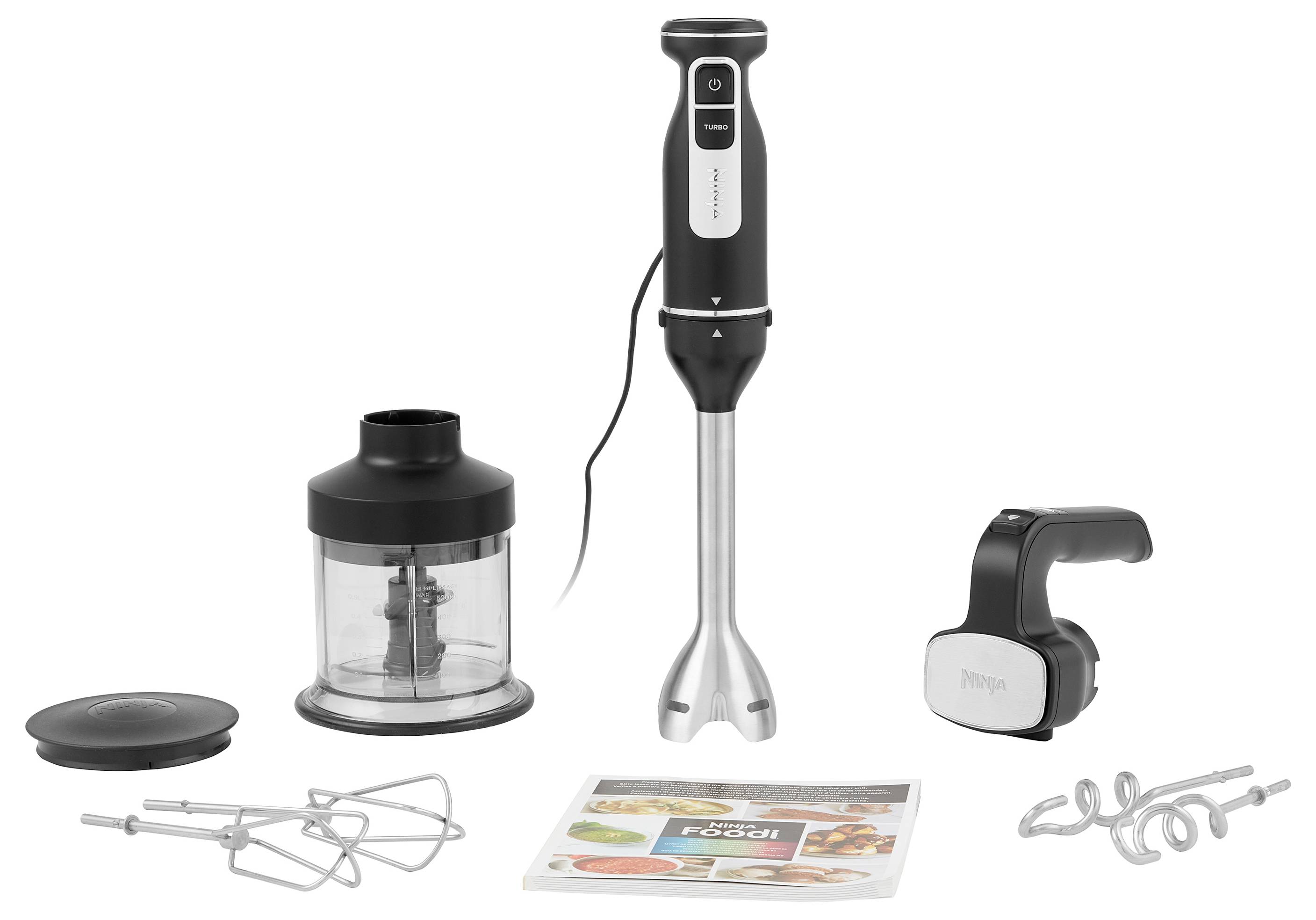 Ninja CI100EU Stabmixer 850W Schwarz, Silber