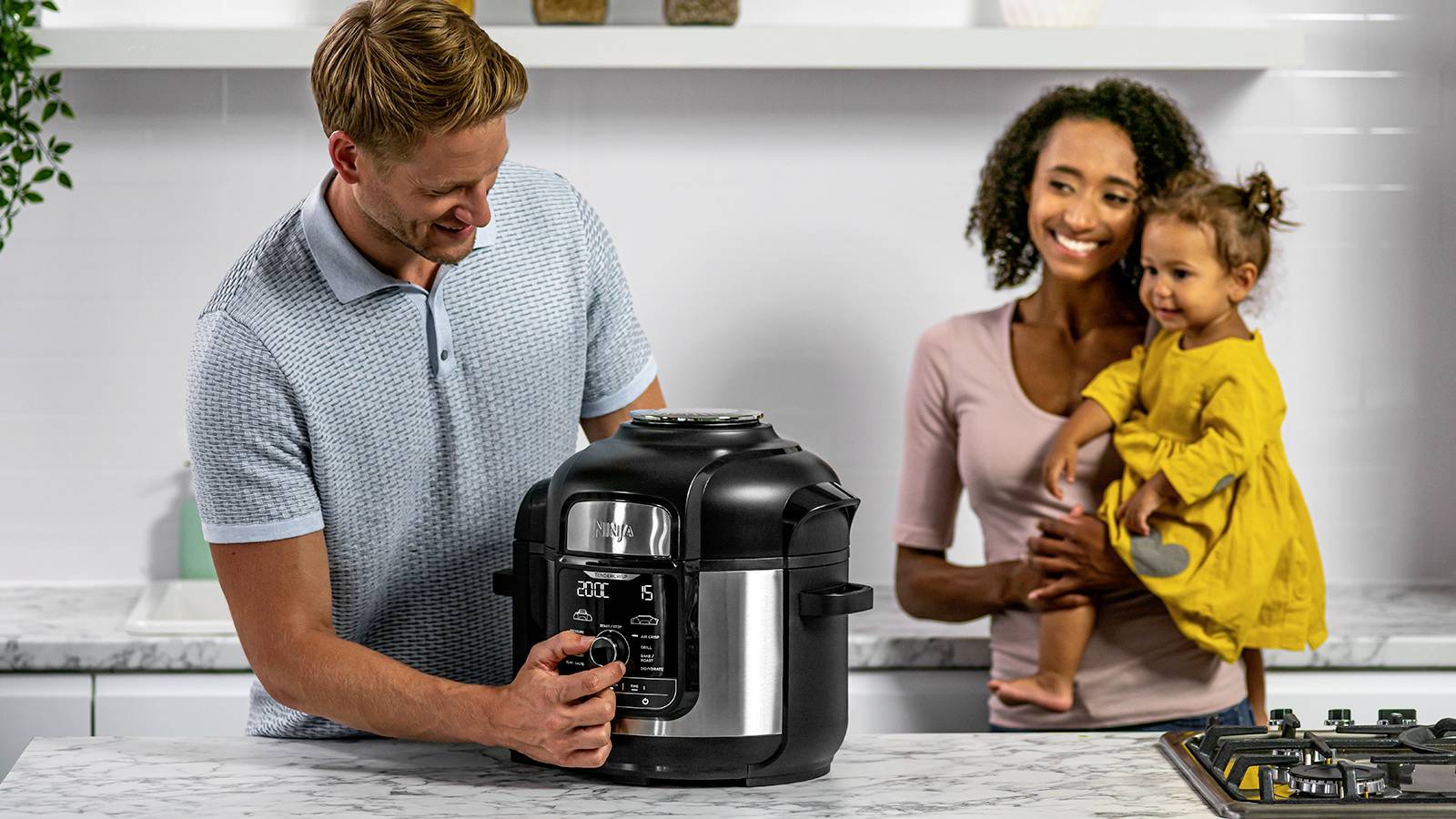 Ninja OP500EU Multikocher 1460W Schwarz, Silber