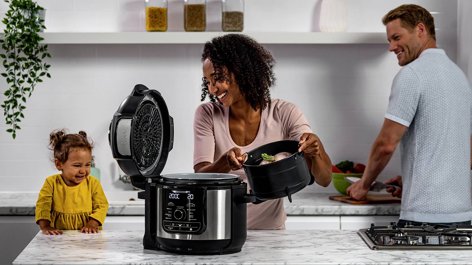 Ninja OP500EU Multikocher 1460W Schwarz, Silber