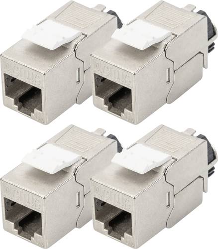 Digitus DN-93617-4 RJ45-Einbaumodul Keystone CAT 6a 4 St.