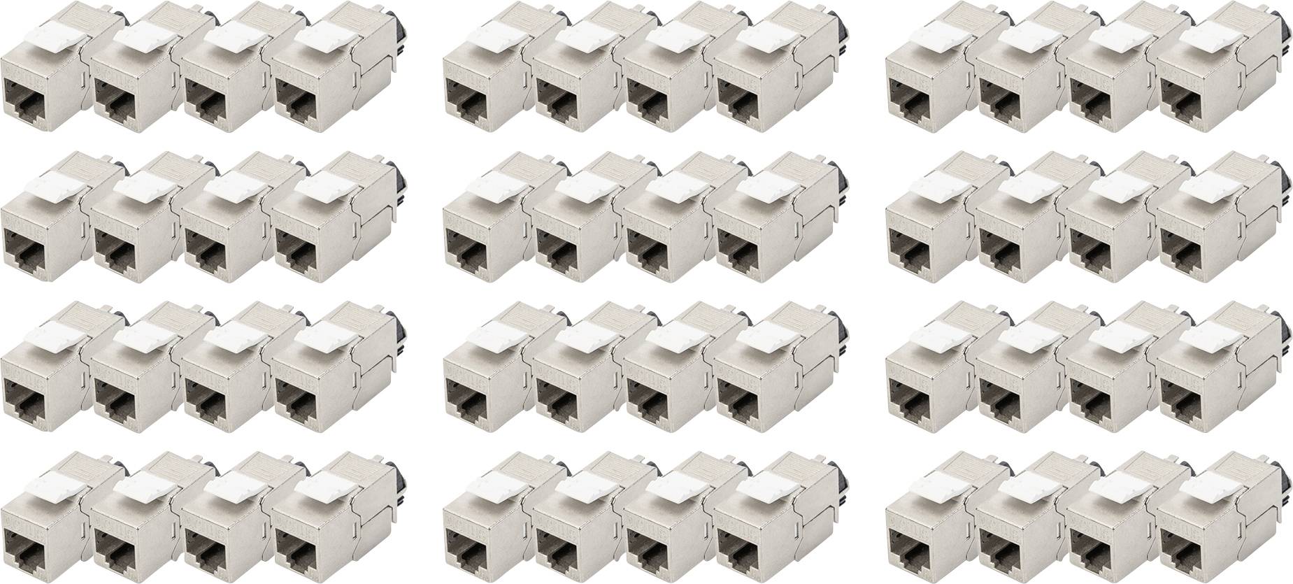 Digitus DN-93617-48 RJ45-Einbaumodul Keystone CAT 6a 48St.