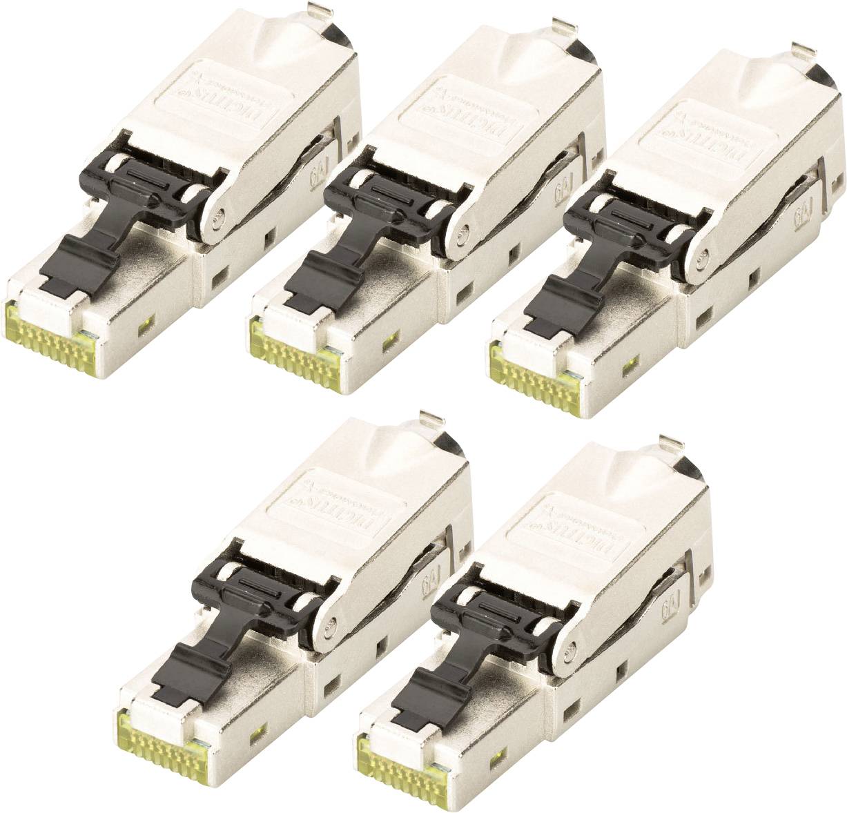 Digitus DN-93631-5 RJ45-Einbaumodul Keystone CAT 6a 5 St.
