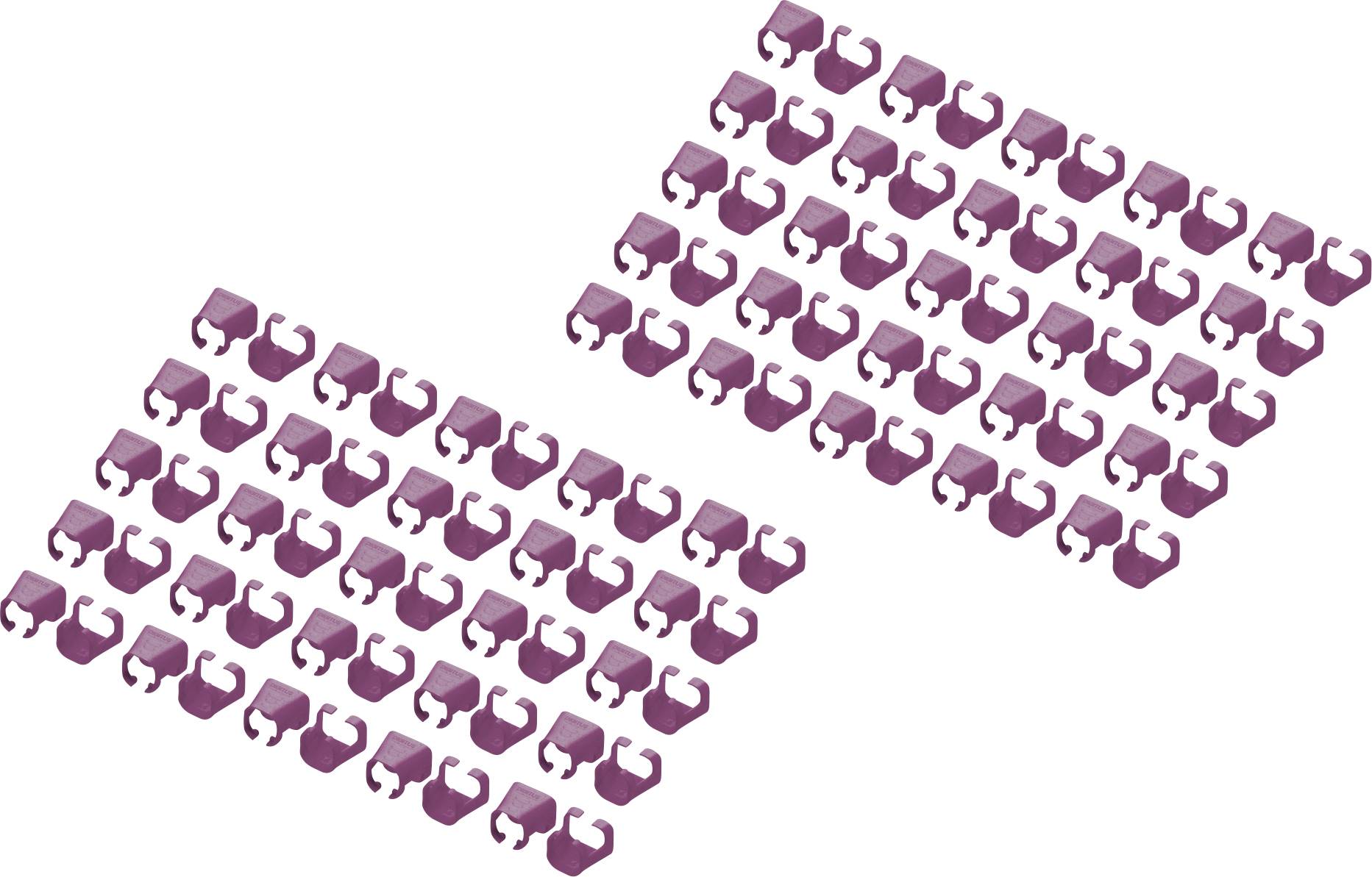 Digitus A-CC-MG Patchkabel-Farbclips Magenta 100St.