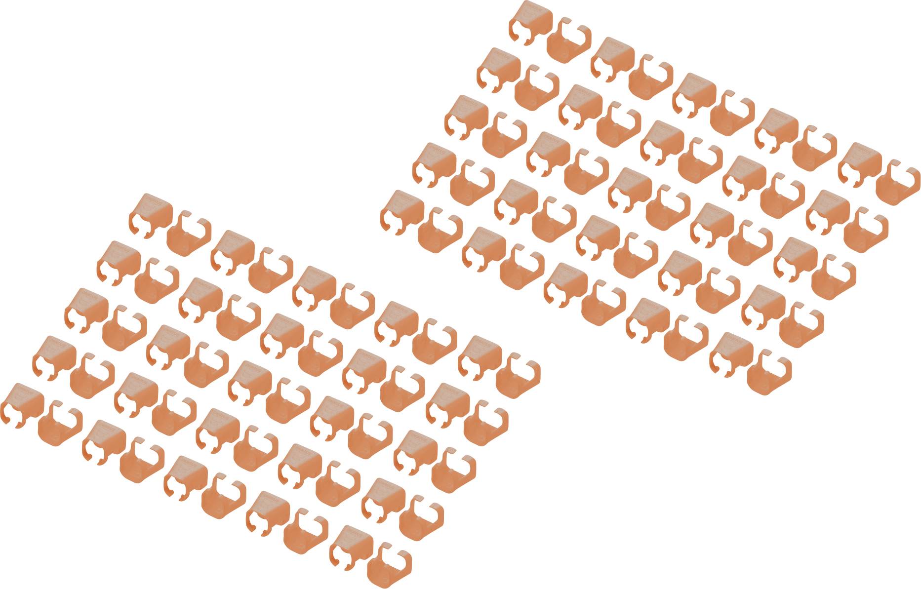 Digitus A-CC-O Patchkabel-Farbclips Orange 100St.