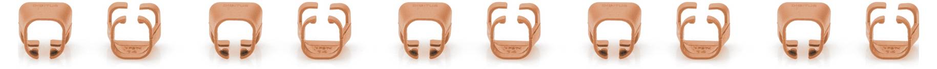 Digitus A-CC-O Patchkabel-Farbclips Orange 100St.