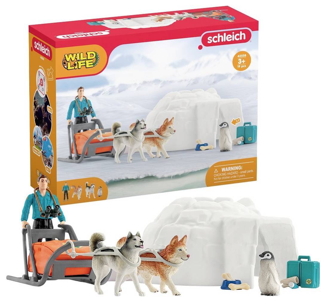 schleich® WILD LIFE 42558 Antarktis Expedition