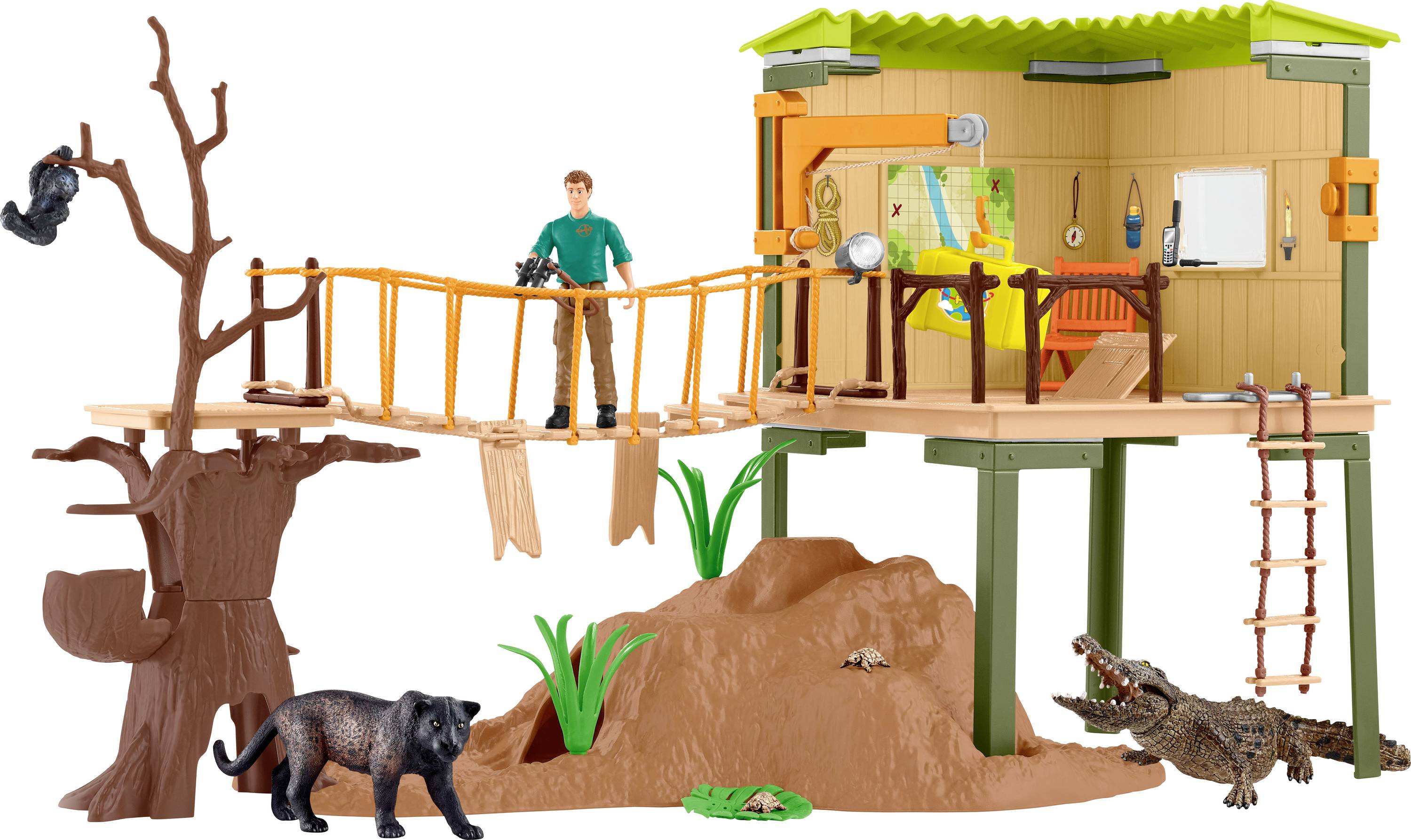schleich® WILD LIFE 42594 Wild Life Abenteuerstation