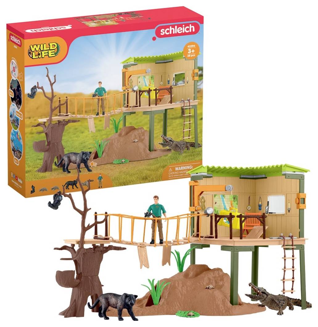 schleich® WILD LIFE 42594 Wild Life Abenteuerstation