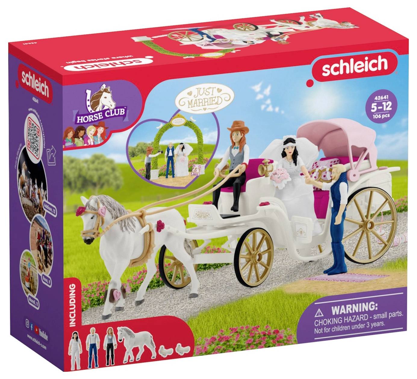 schleich® HORSE CLUB 42641 Hochzeitskutsche