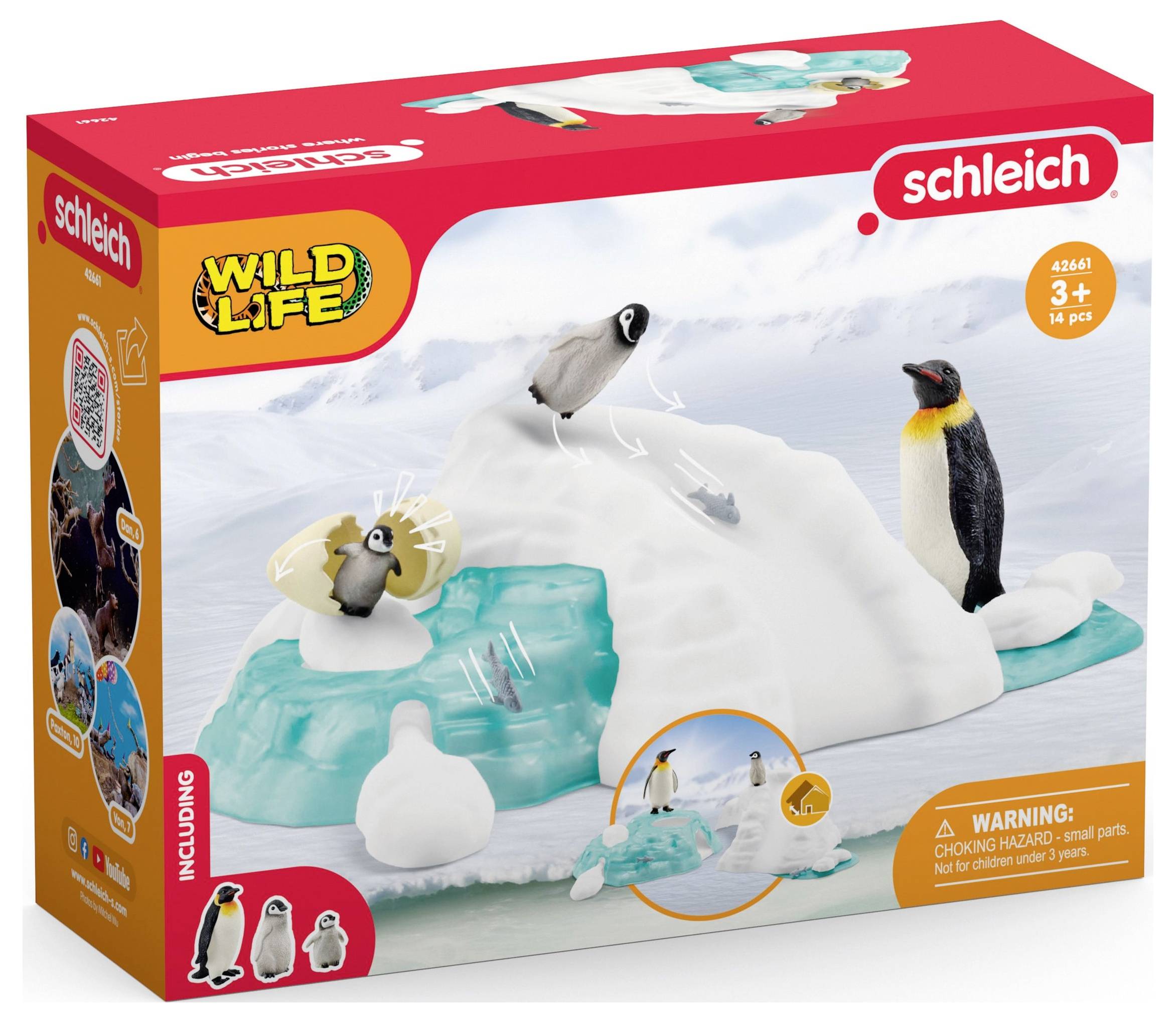 schleich® WILD LIFE 42661 Pinguin-Familienspaß