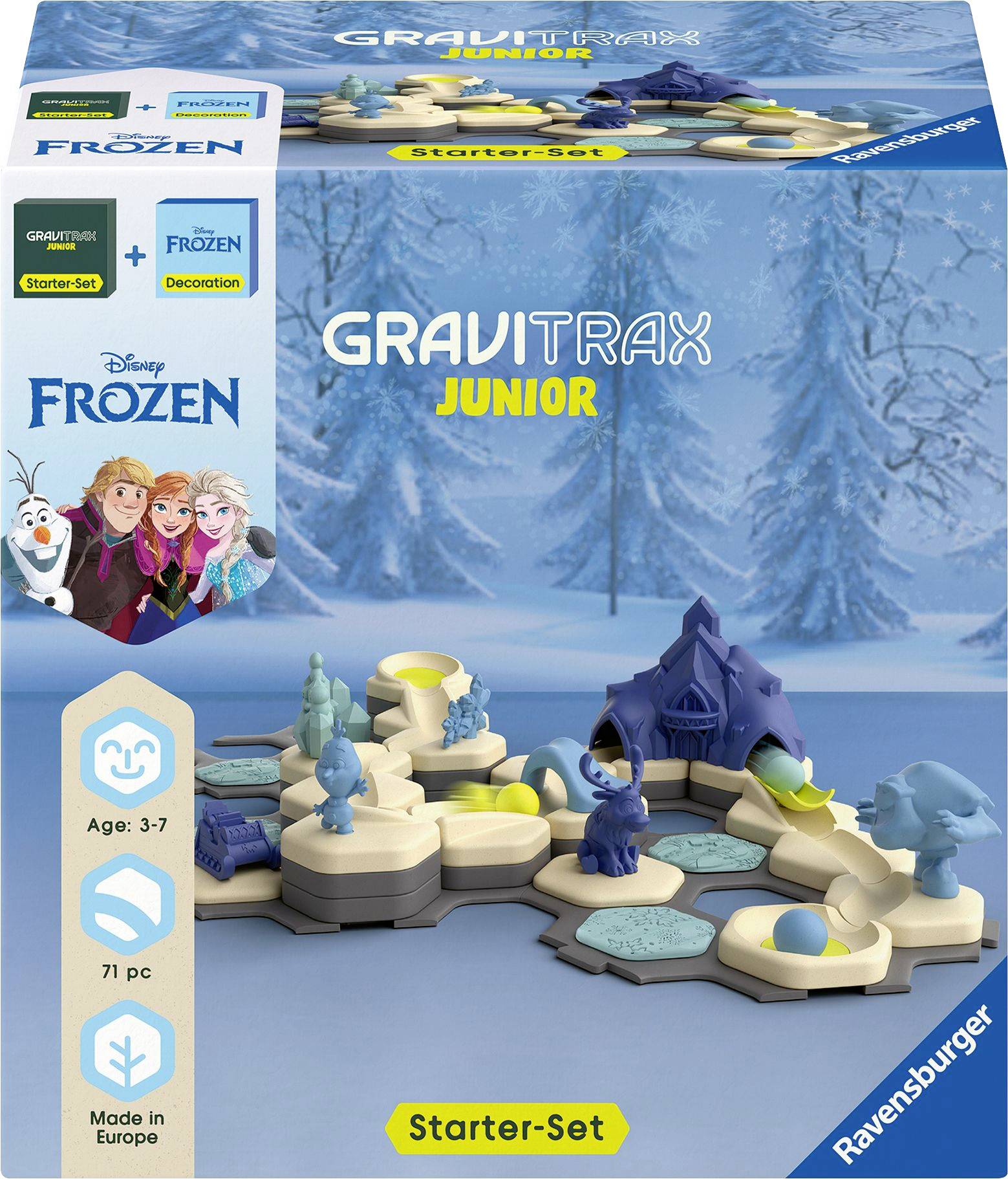 Ravensburger GraviTrax Junior Starter-Set Frozen Kugelbahn