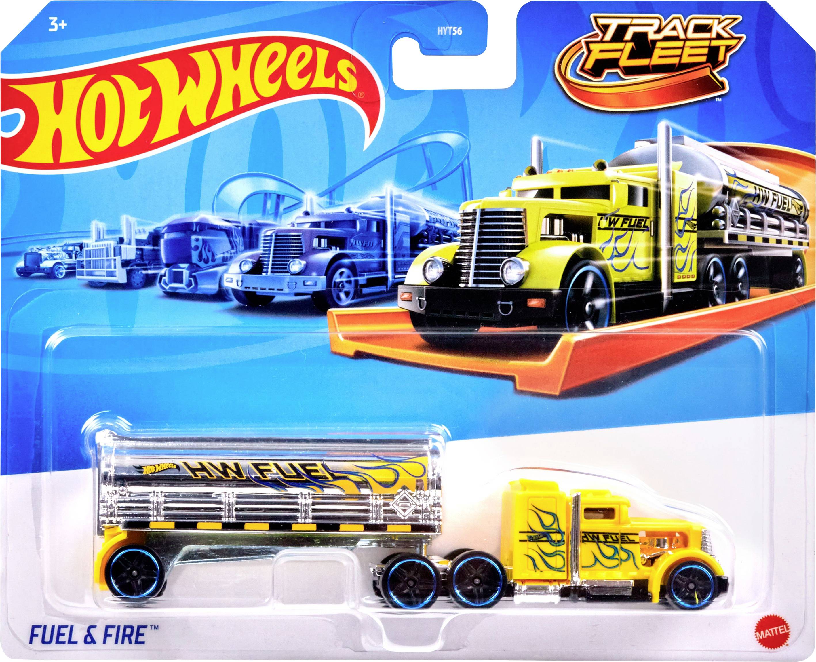 Mattel Hot Wheels Trackflotte Fahrzeugsortiment LKW Modell