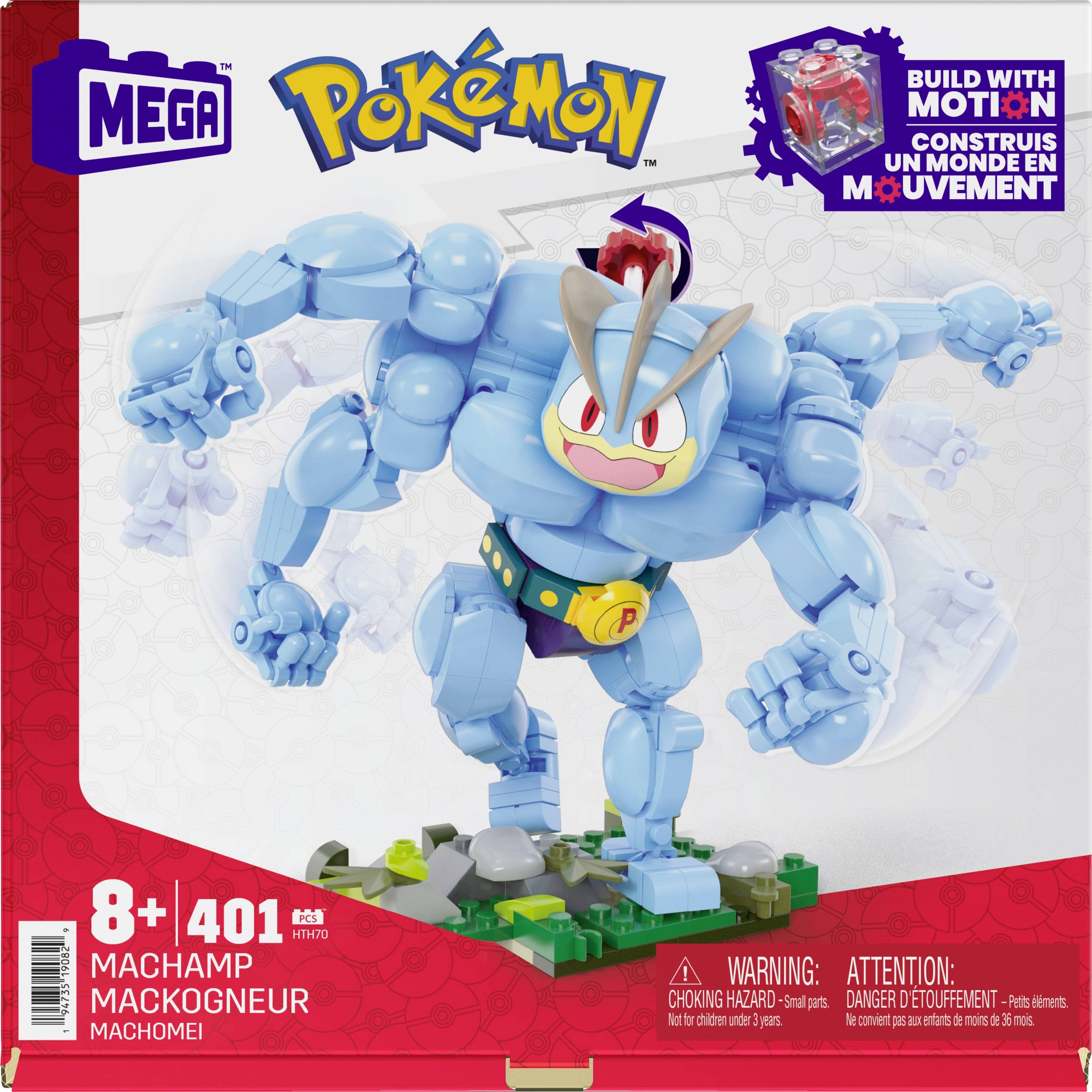 Mattel MEGA Pokémon Machomei Konstruktions-Set