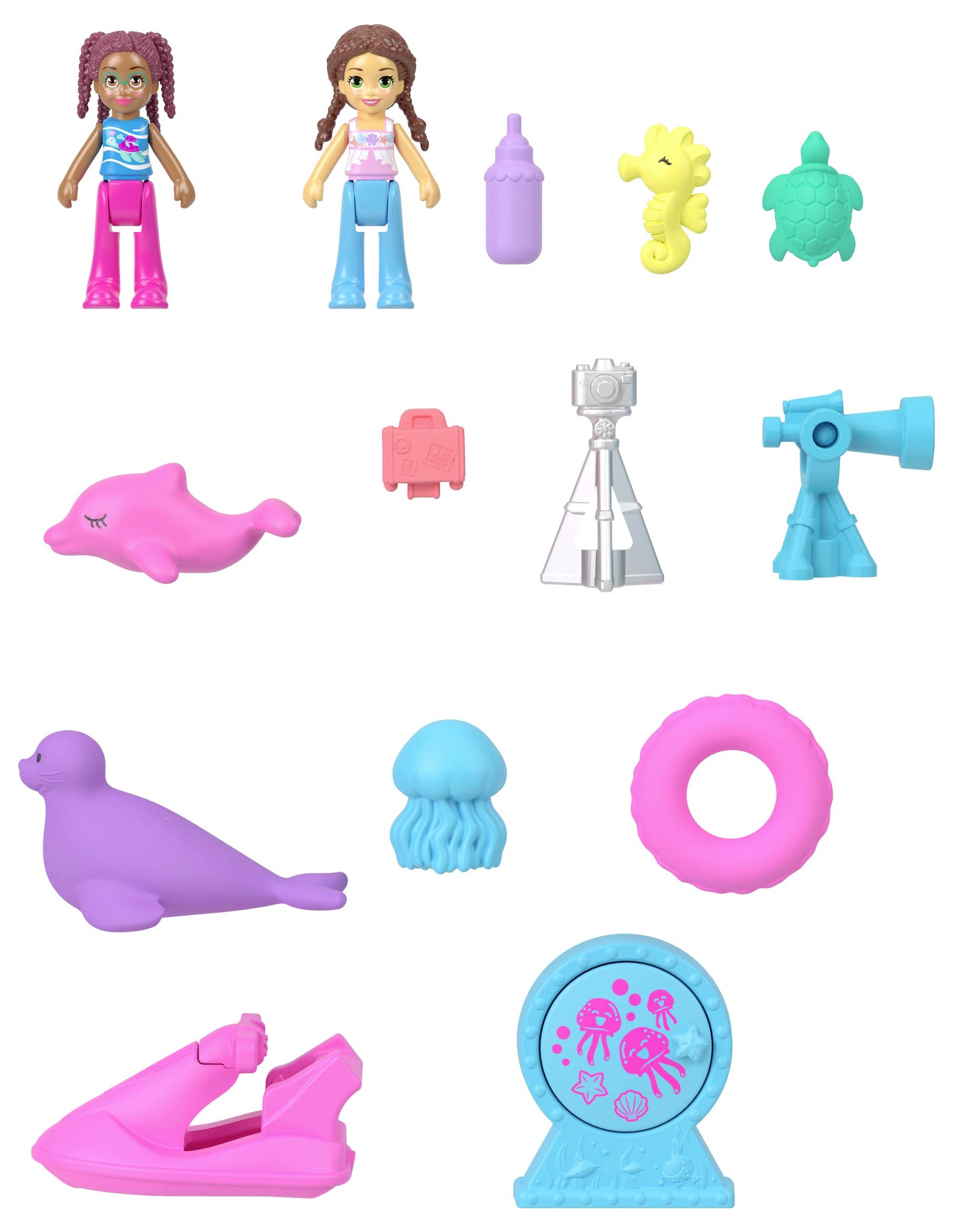 Mattel Polly Pocket Dolphin Rescue & Play HWN96