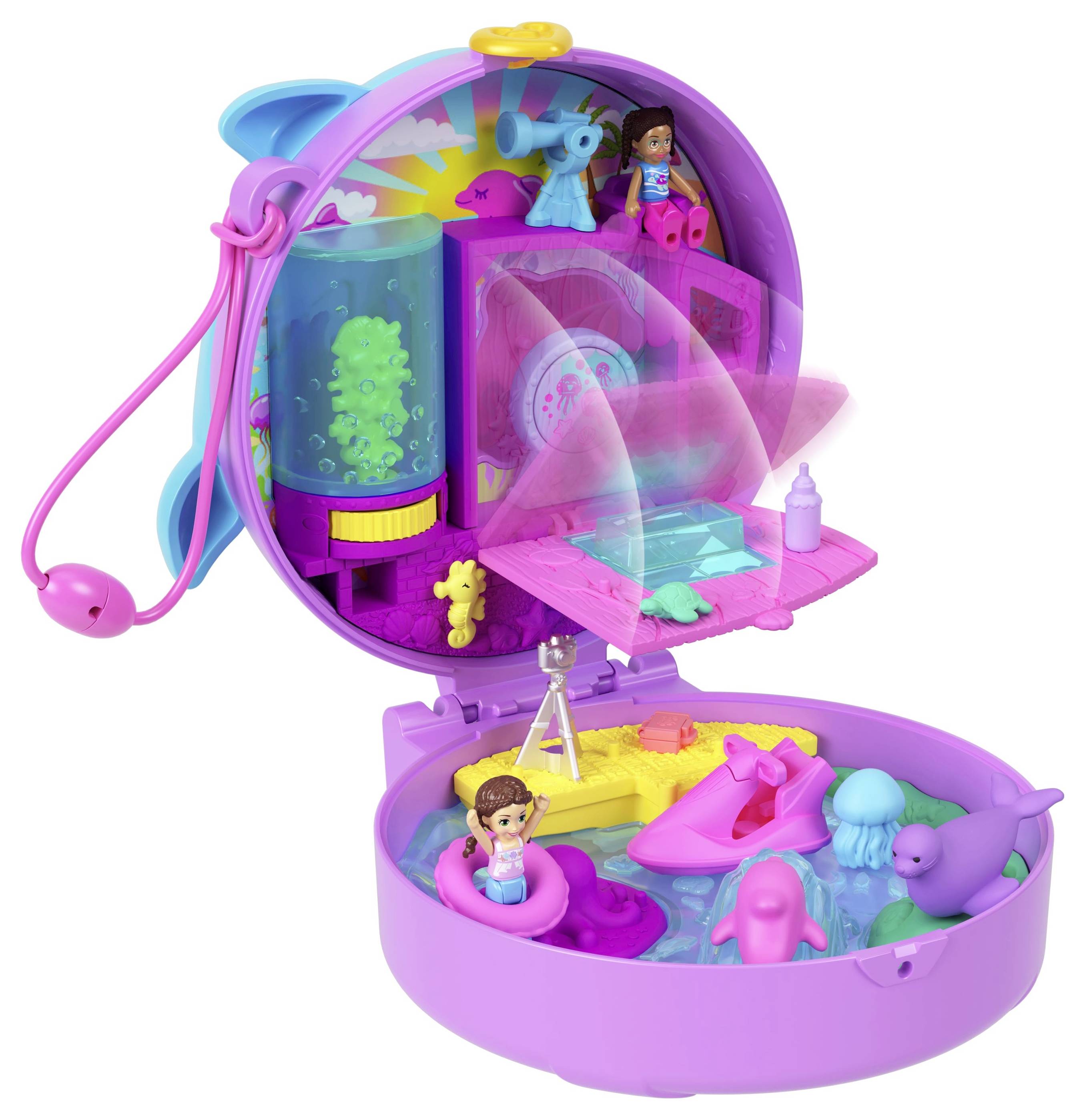 Mattel Polly Pocket Dolphin Rescue & Play HWN96