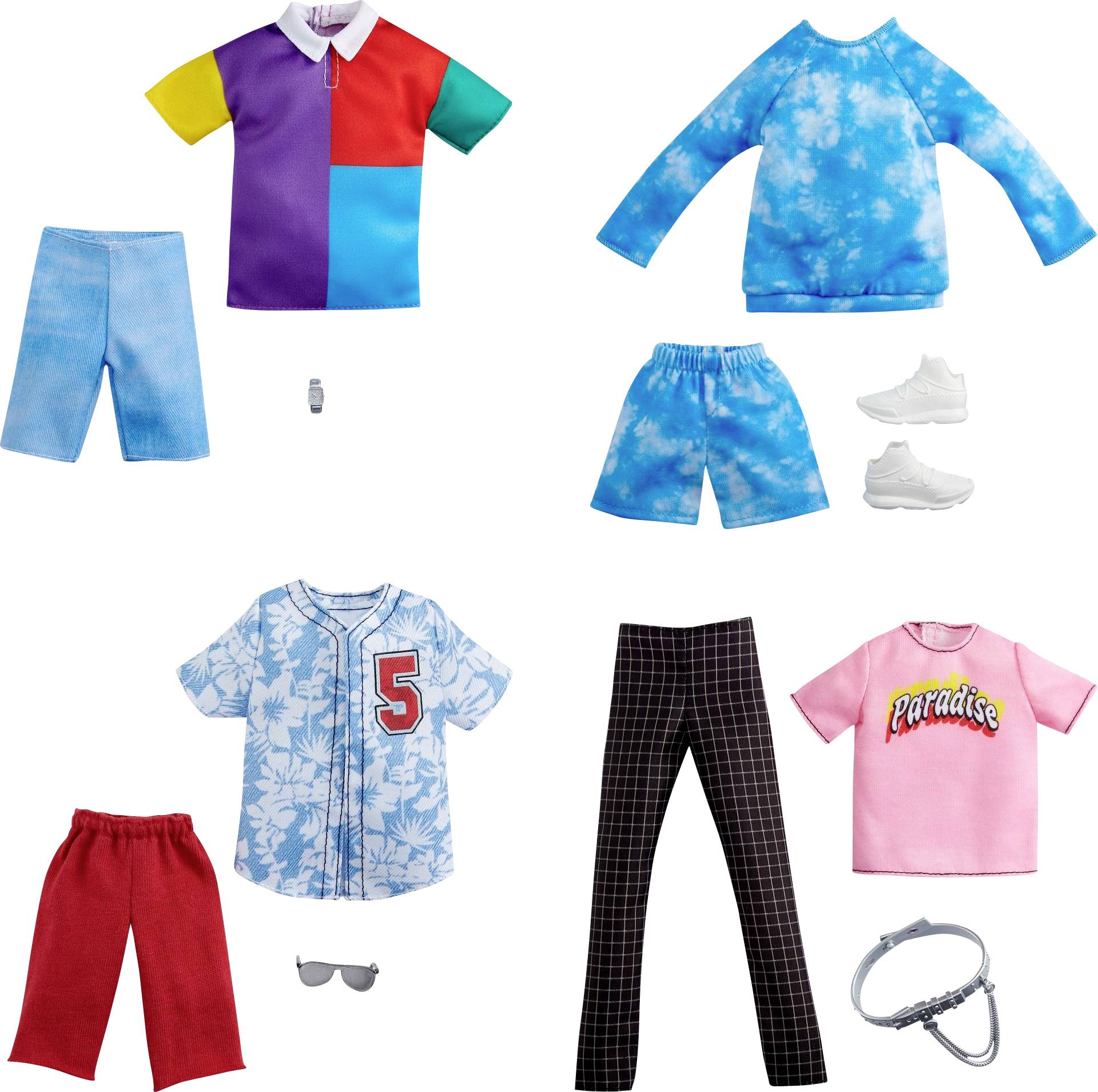 Mattel Barbie Fashions Ken Complete Looks GWC31