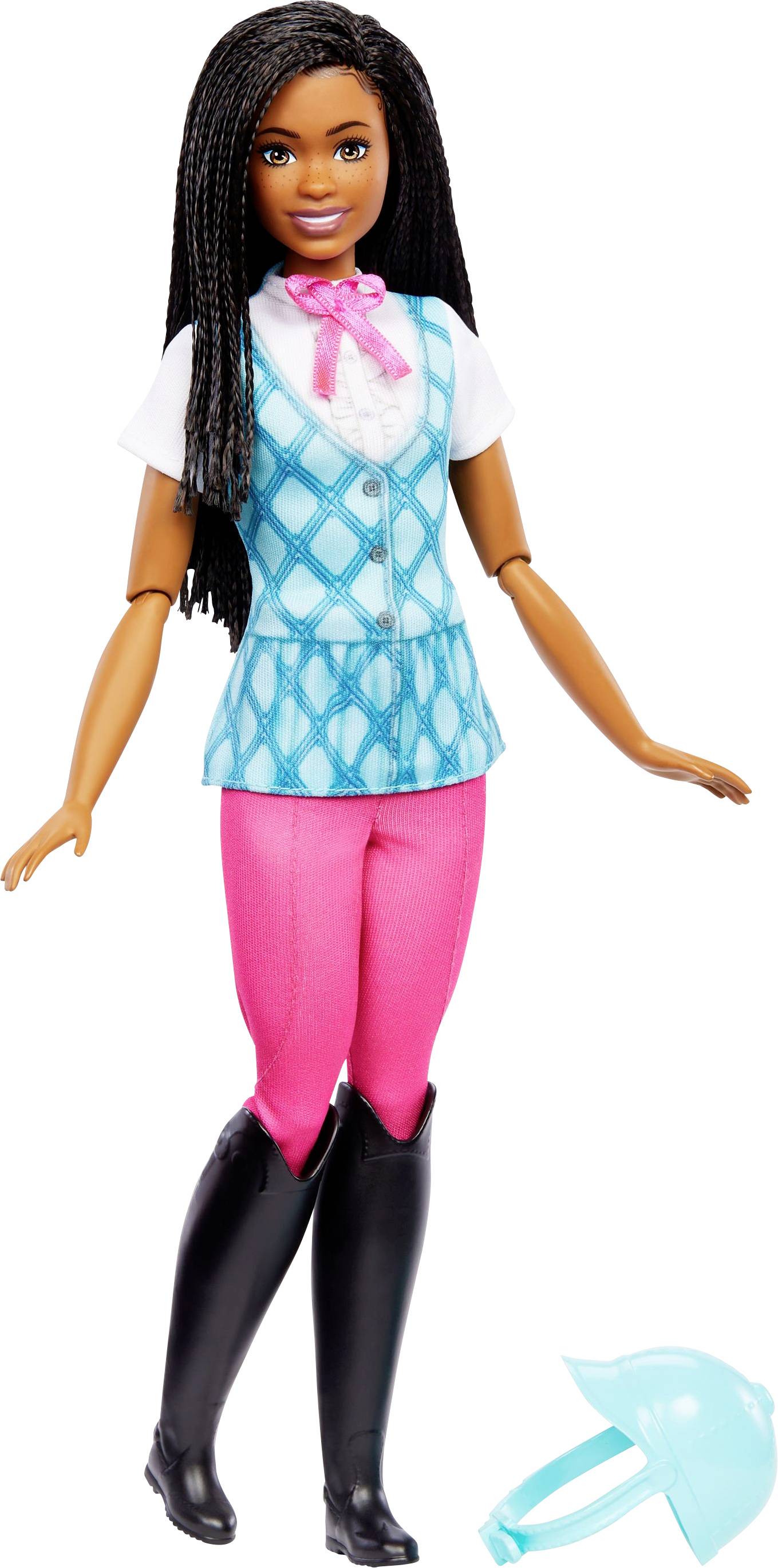 Mattel Barbie Reitende Puppe Brooklyn HXJ39