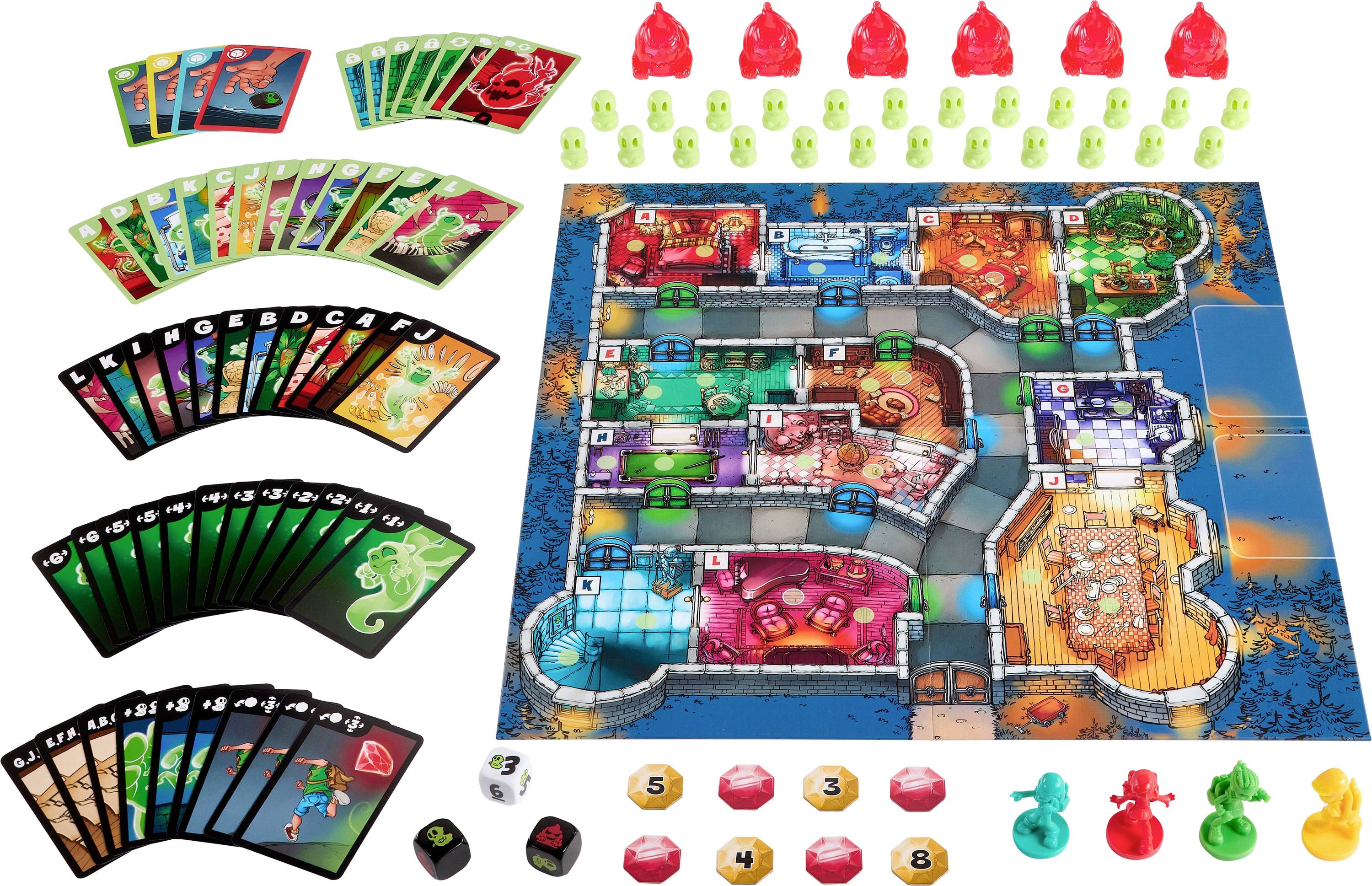 Mattel HXT19 Geister, Geister, Schatzsuchmeister