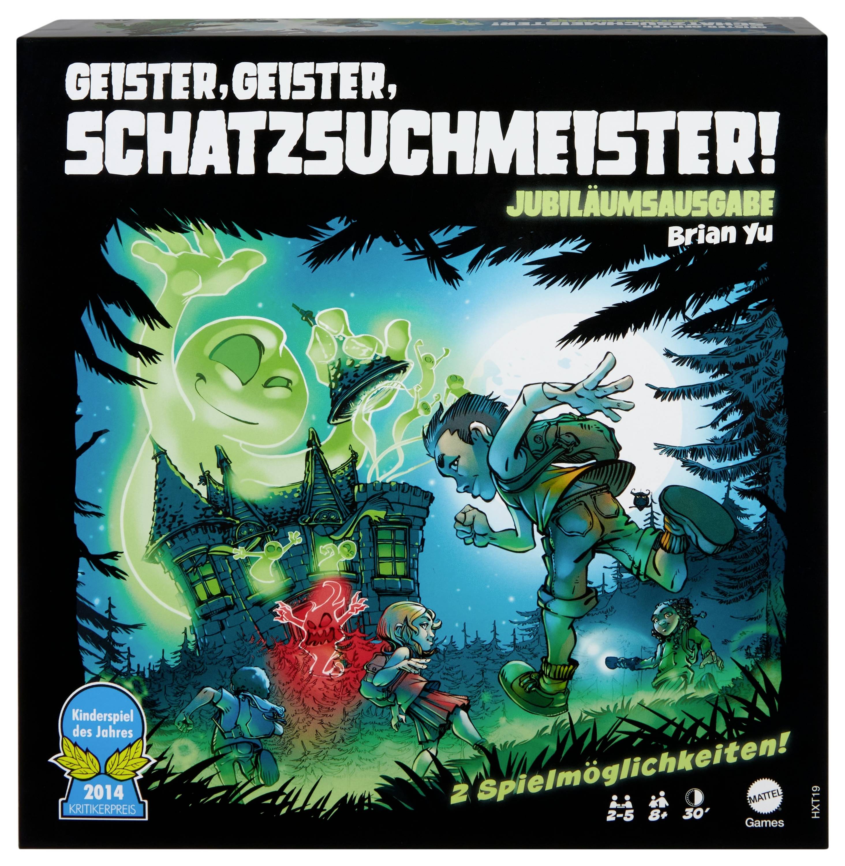 Mattel HXT19 Geister, Geister, Schatzsuchmeister