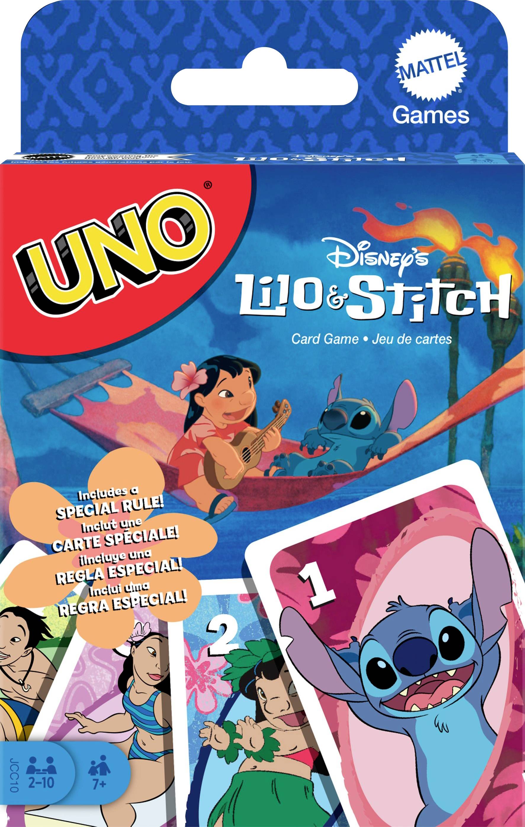 Mattel UNO Lilo & Stitch Kartenspiel JCC10 Anzahl Spieler (max.): 7