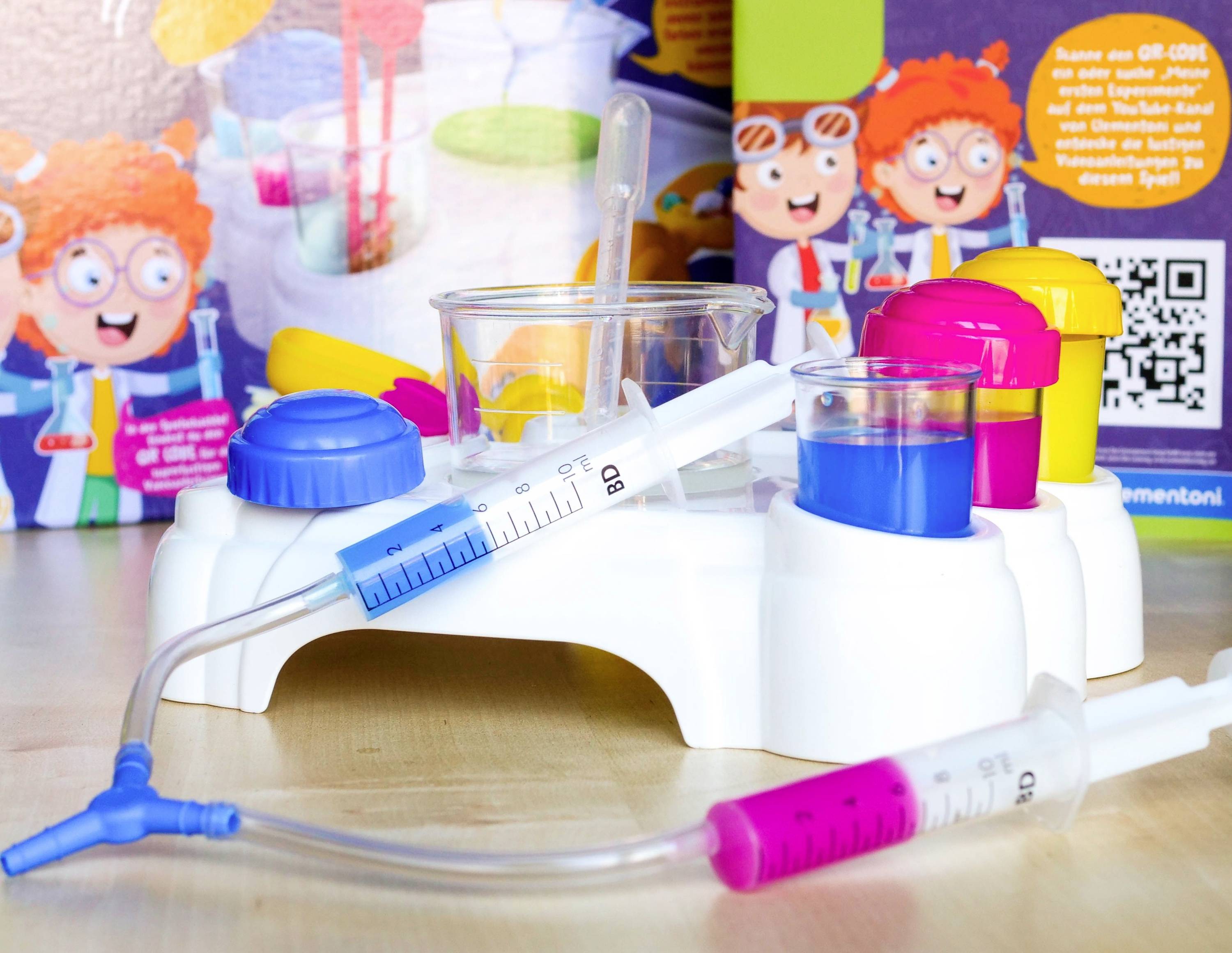 Clementoni 59266 Galileo - Meine ersten Experimente Chemie Experimentier-Set ab 5 Jahre