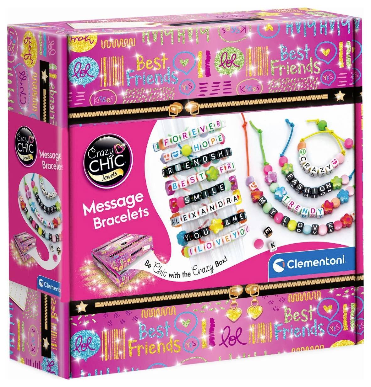 Clementoni Spruch-Armbänder Crazy CHIC