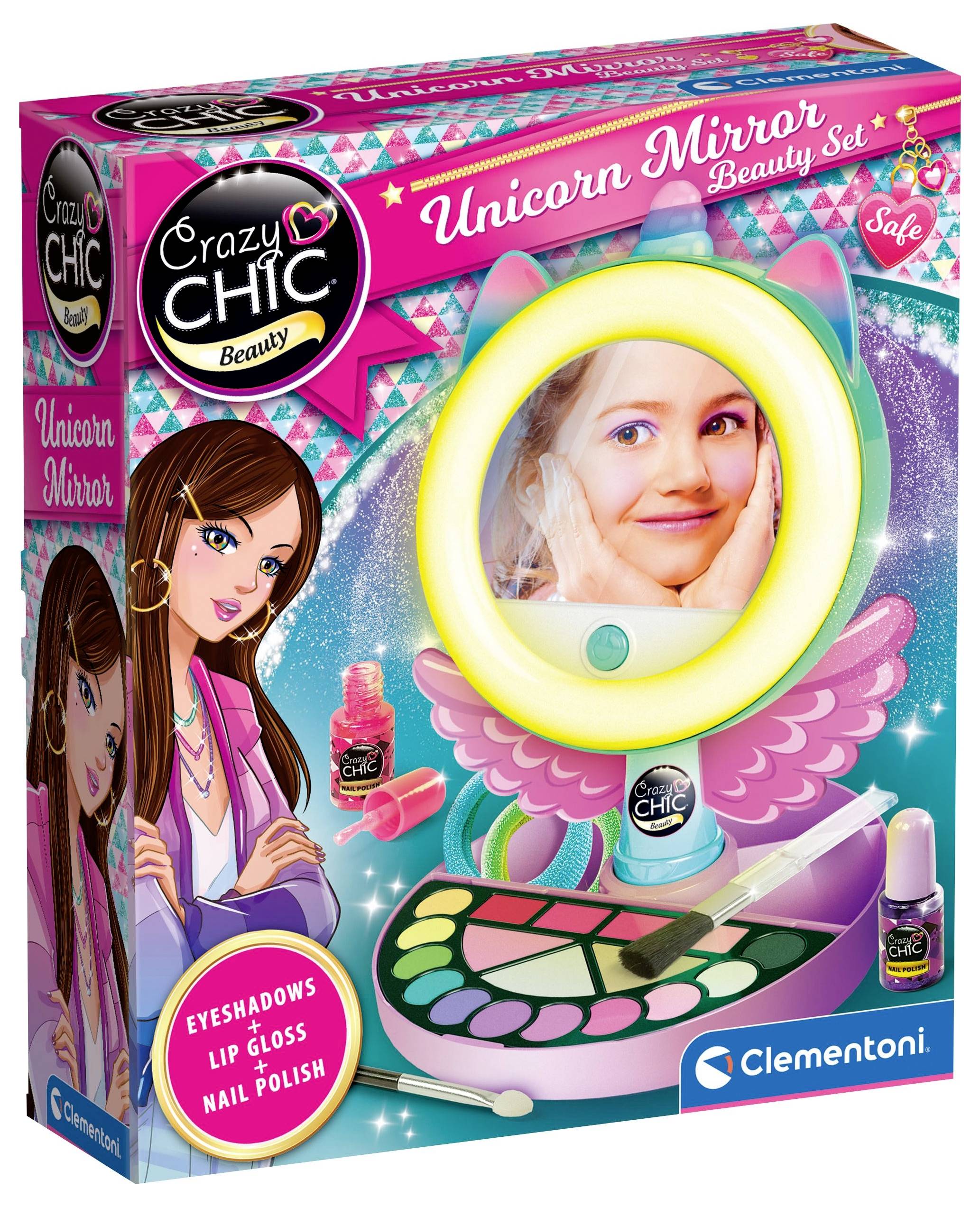 Clementoni Make-up-Spiegel Deluxe Crazy CHIC