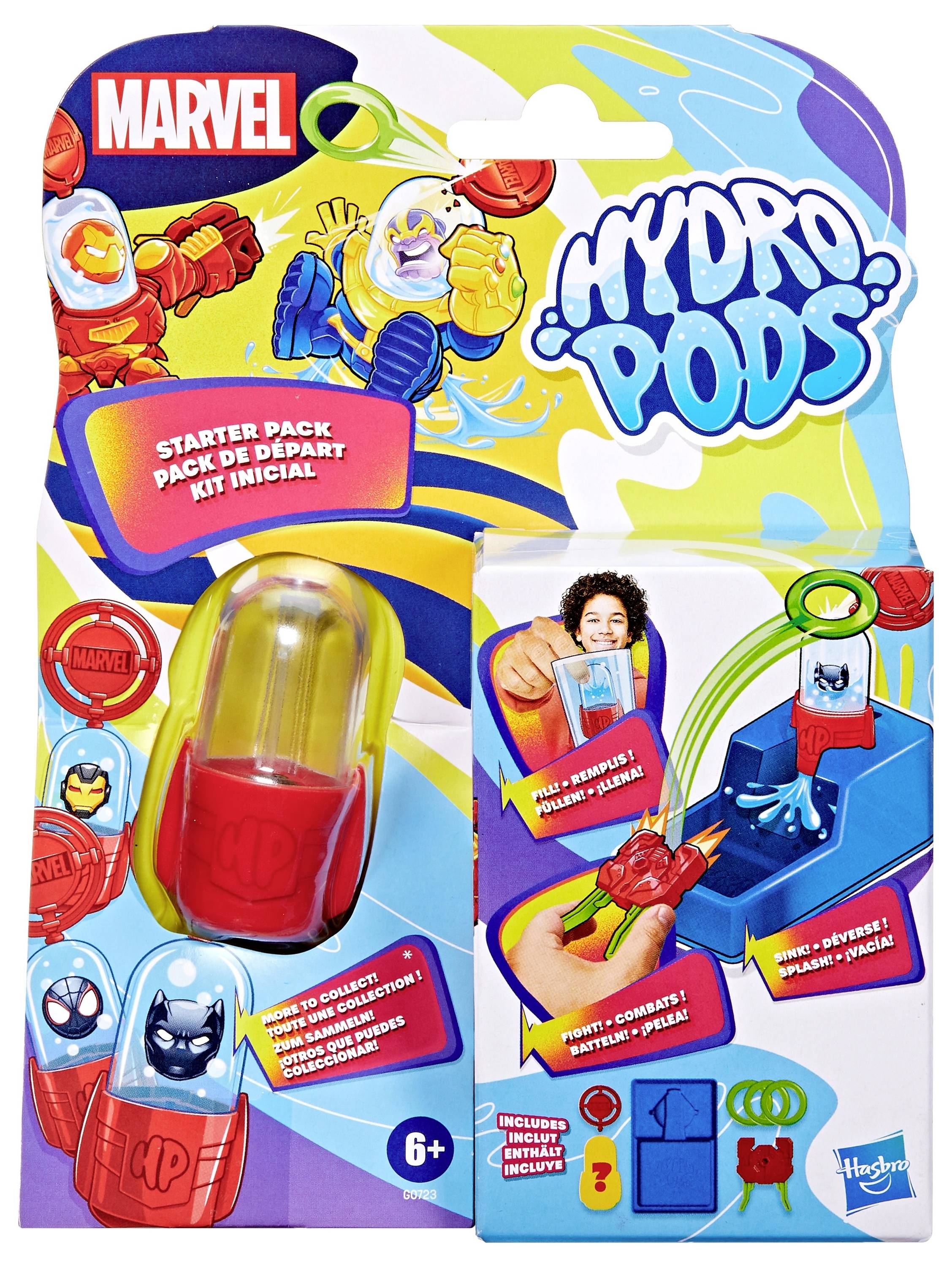 Hydro Pods Marvel Starter Pack