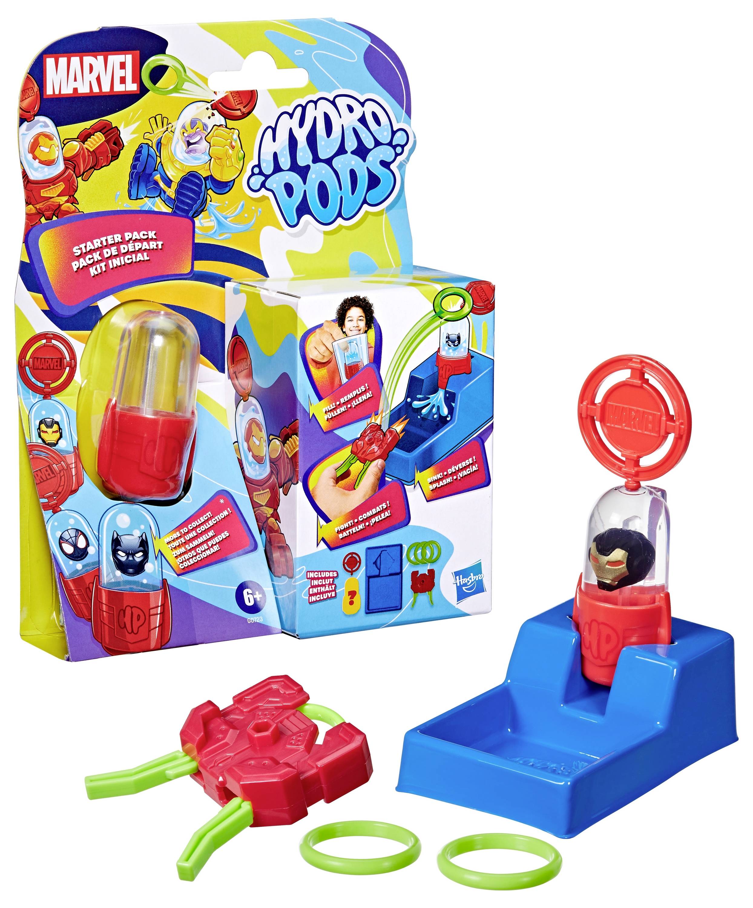 Hydro Pods Marvel Starter Pack