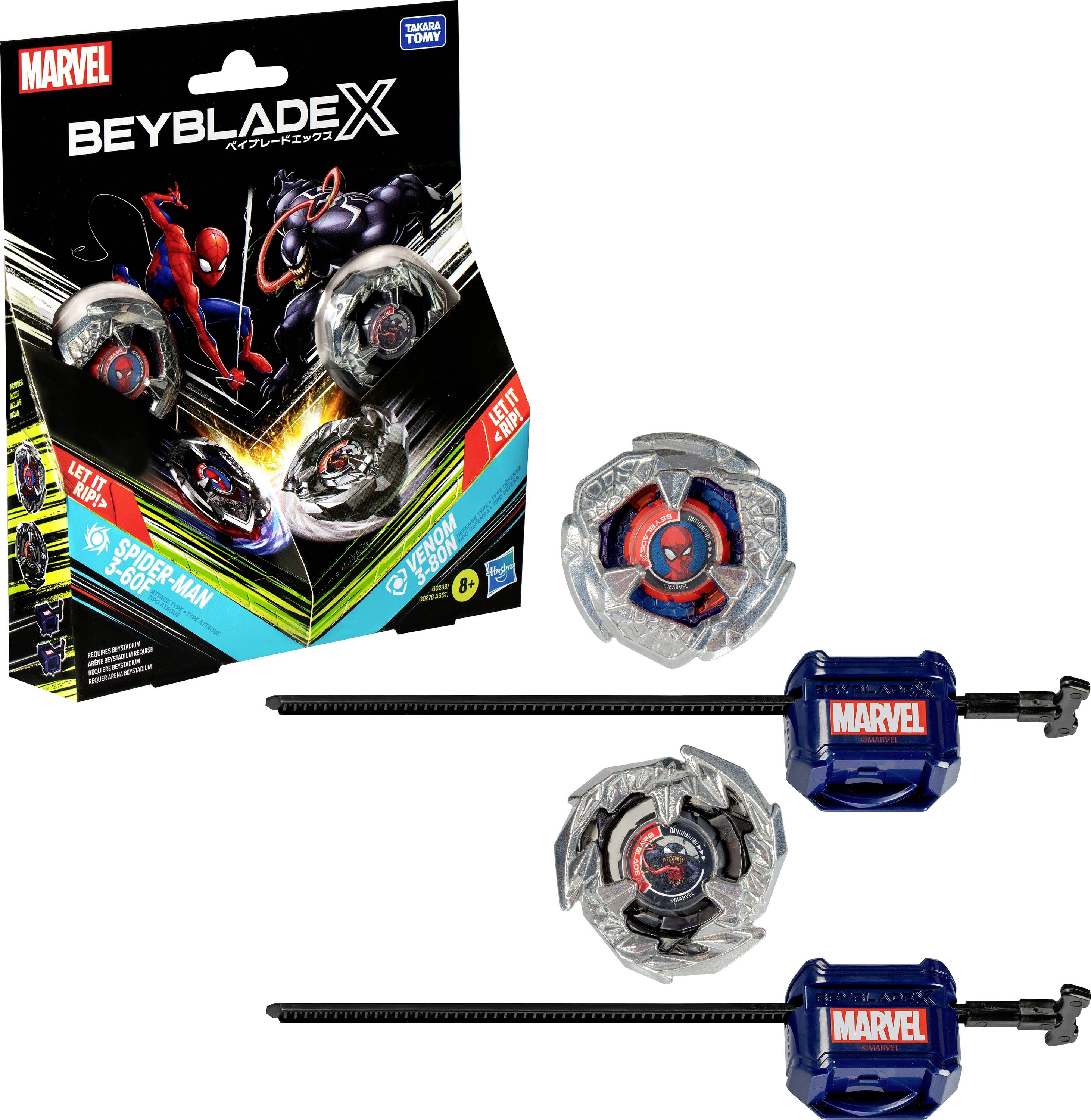 Hasbro Bexblade Marvel Collab Multipack
