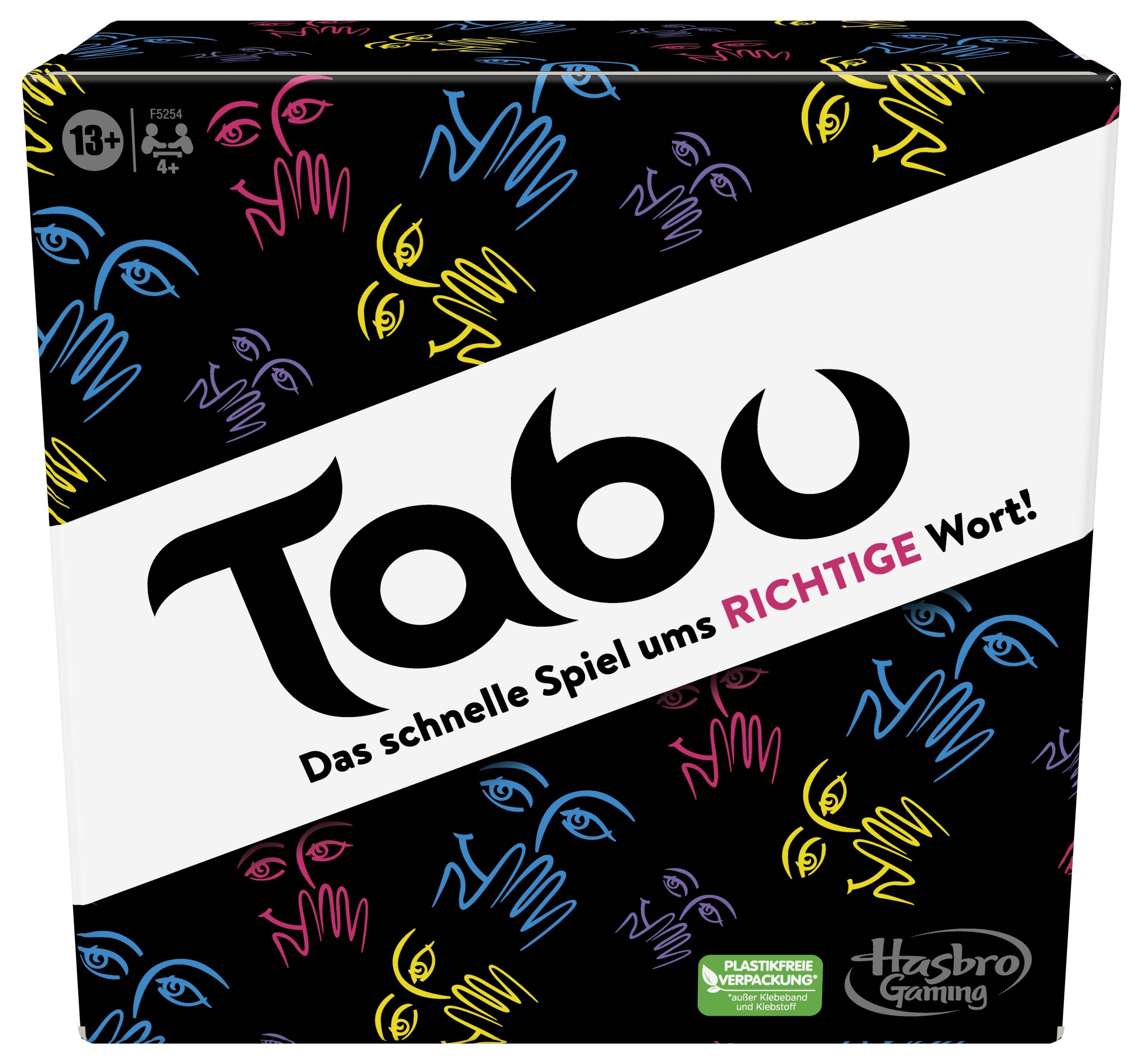 Hasbro F5254100 Tabu, Das schnelle Spiel ums Richtige Wort