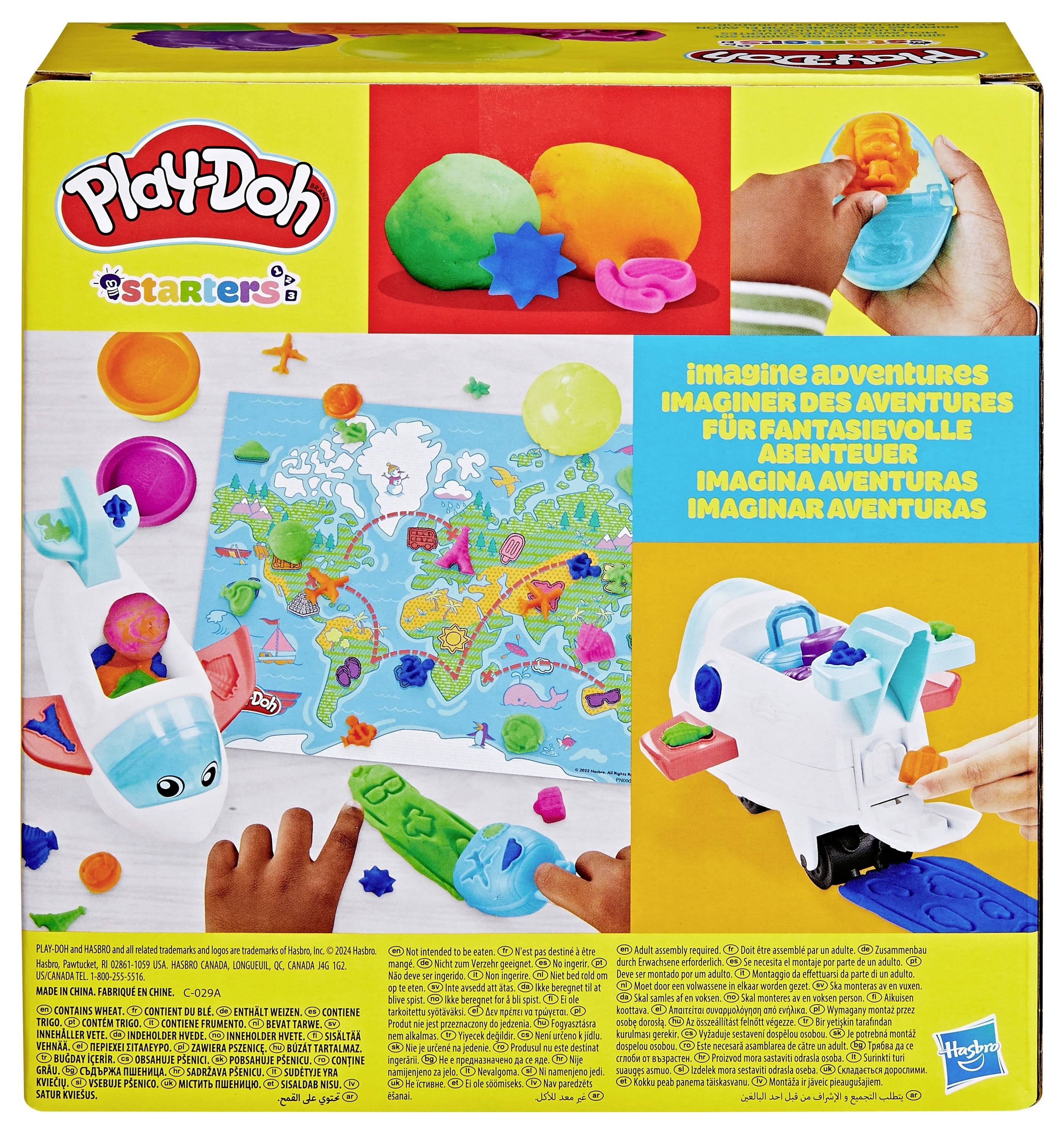 Hasbro Play-Doh Flugi, das Flugzeug