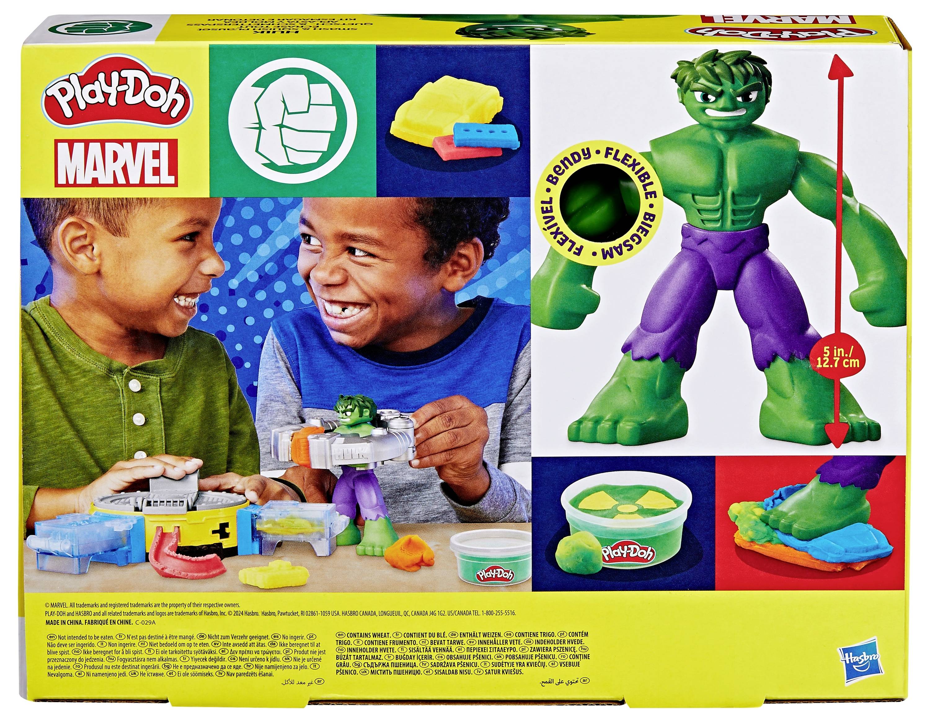 Hasbro Play-Doh Hulk Quetsch- & Schmetterspaß